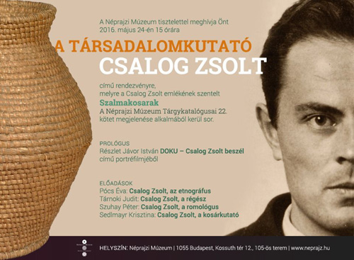 Csalog Zsolt meghivo Neprajzi Muzeum