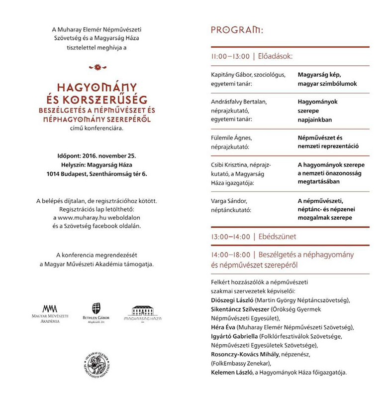 hagyomany es korszeruseg