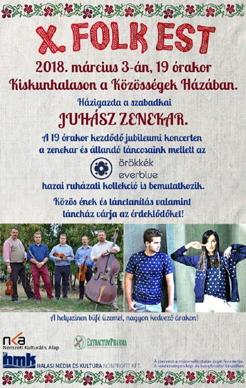 X Folk est plakat