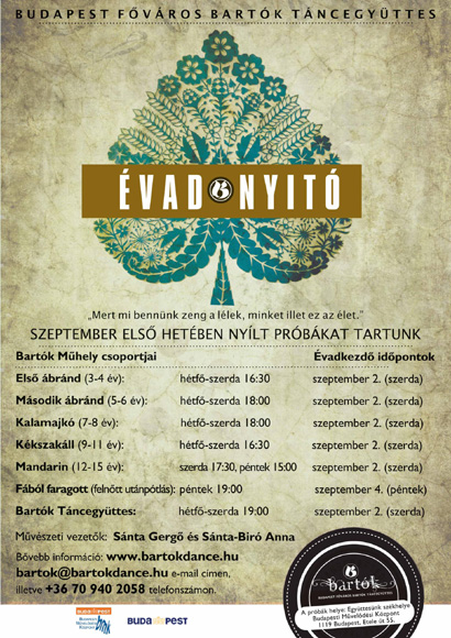 bartok te evadnyito