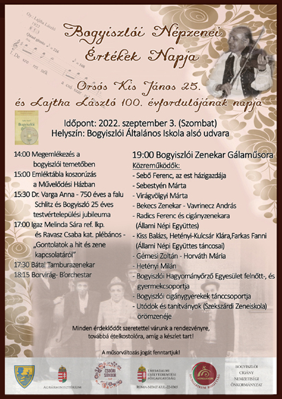 bogyiszloi nepzenei ertekek napja