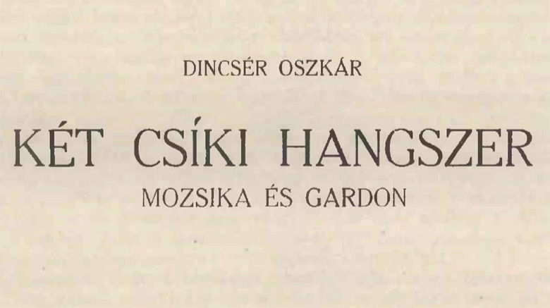 dincseroszkar ketcsikihangszer