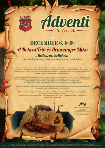 bokros adventi koncert