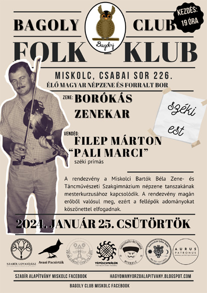 folk club szeki est miskolc