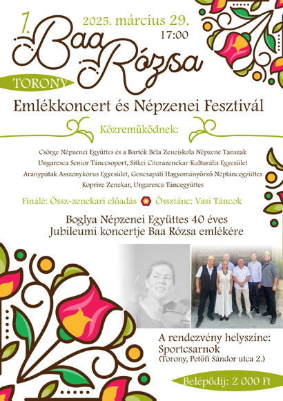 baa rozsa emlekkoncert