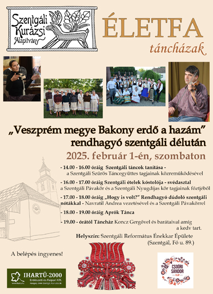 szentgal rendhagyo
